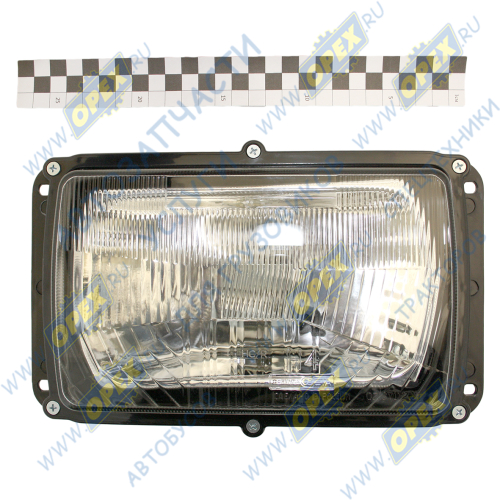 02.3711 Фара без ламп ГАЗ-3102,КАМАЗ,МАЗ,УАЗ-3160; (рифленое стекло) электрокорректор Формула Света3